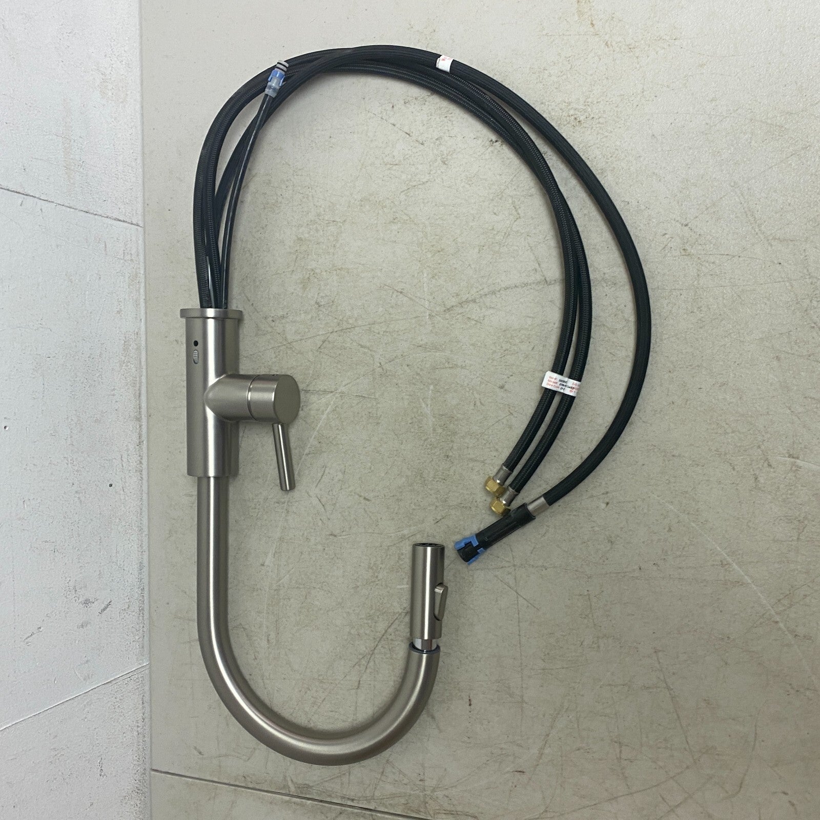 allen + roth Harlow Pull-Down Kitchen Faucet Stainless Steel Finish 5505623