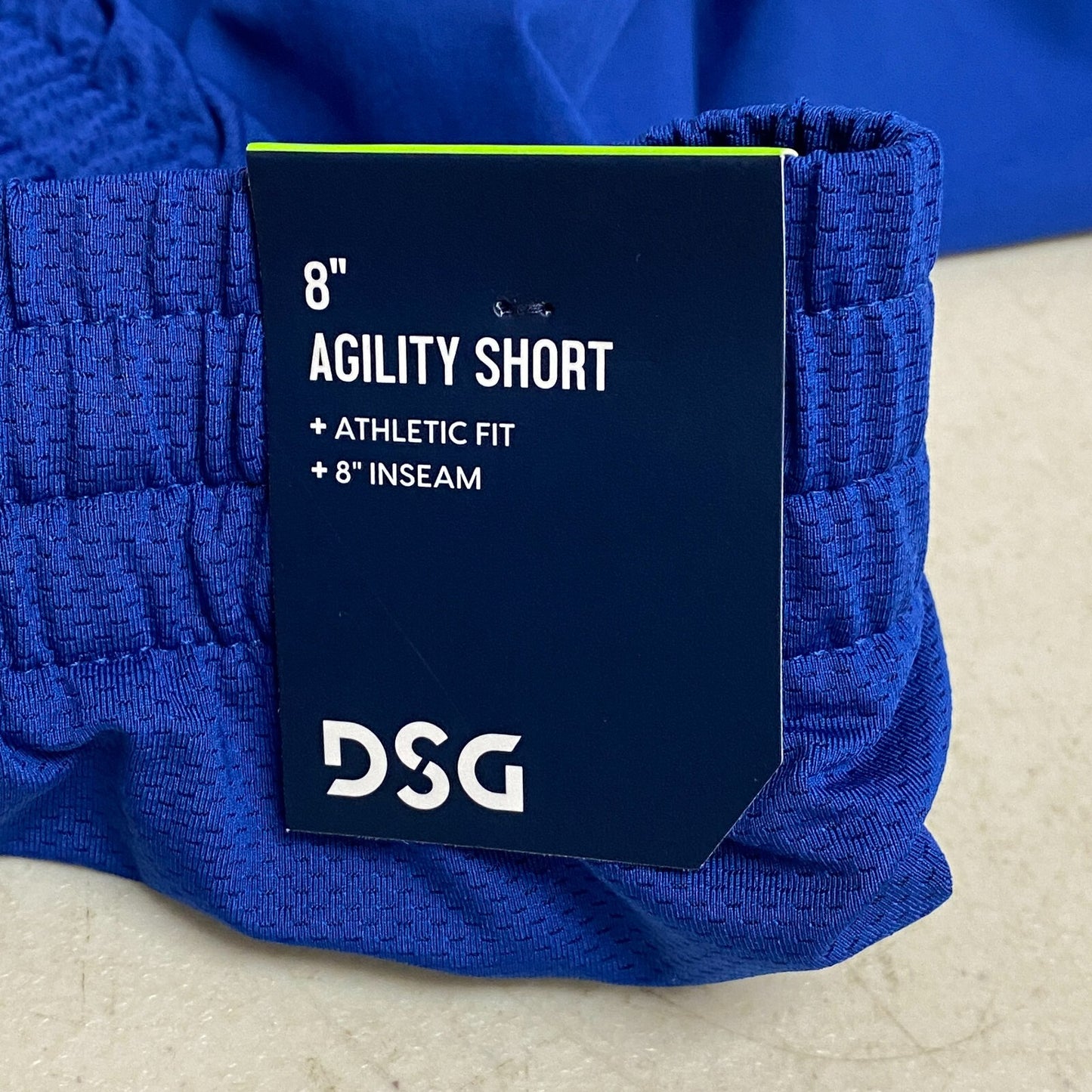 DSG Men's 8'' Agility Woven Shorts Electric Navy  Solid Summer Stylish DAM20111