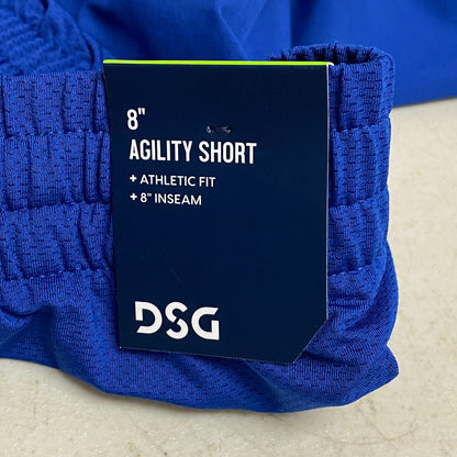 DSG Men's 8'' Agility Woven Shorts Electric Navy  Solid Summer Stylish DAM20111