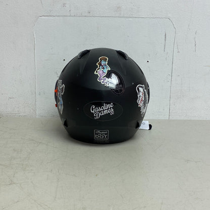 Indian Motorcycle Helmet w/Face Cover Size L Adjustable Under Shading cover Matt