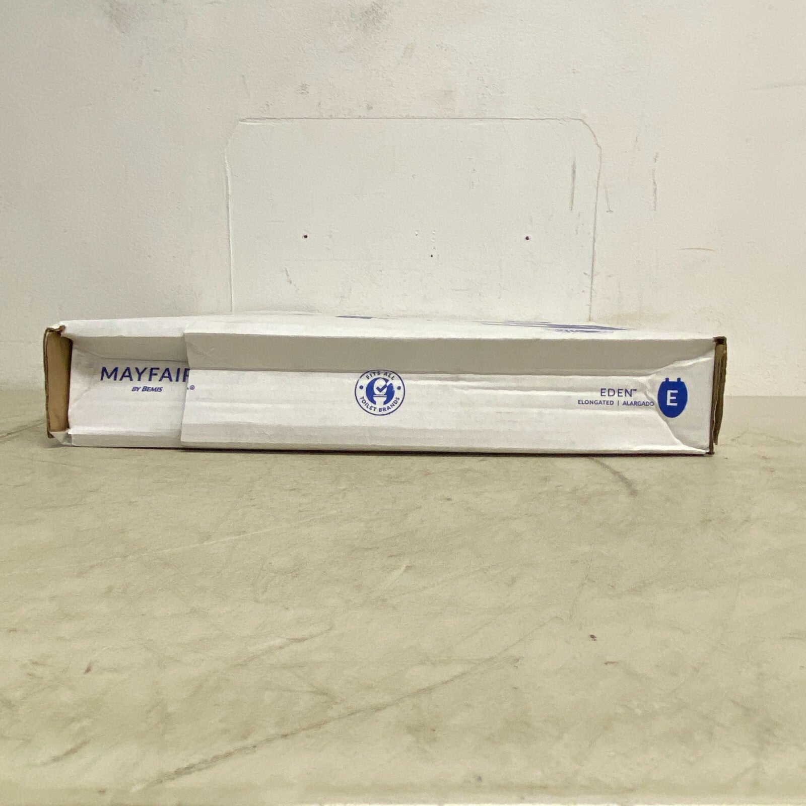 Mayfair Seat Fastening System Never Loosens 3649425 White Toalette Seat