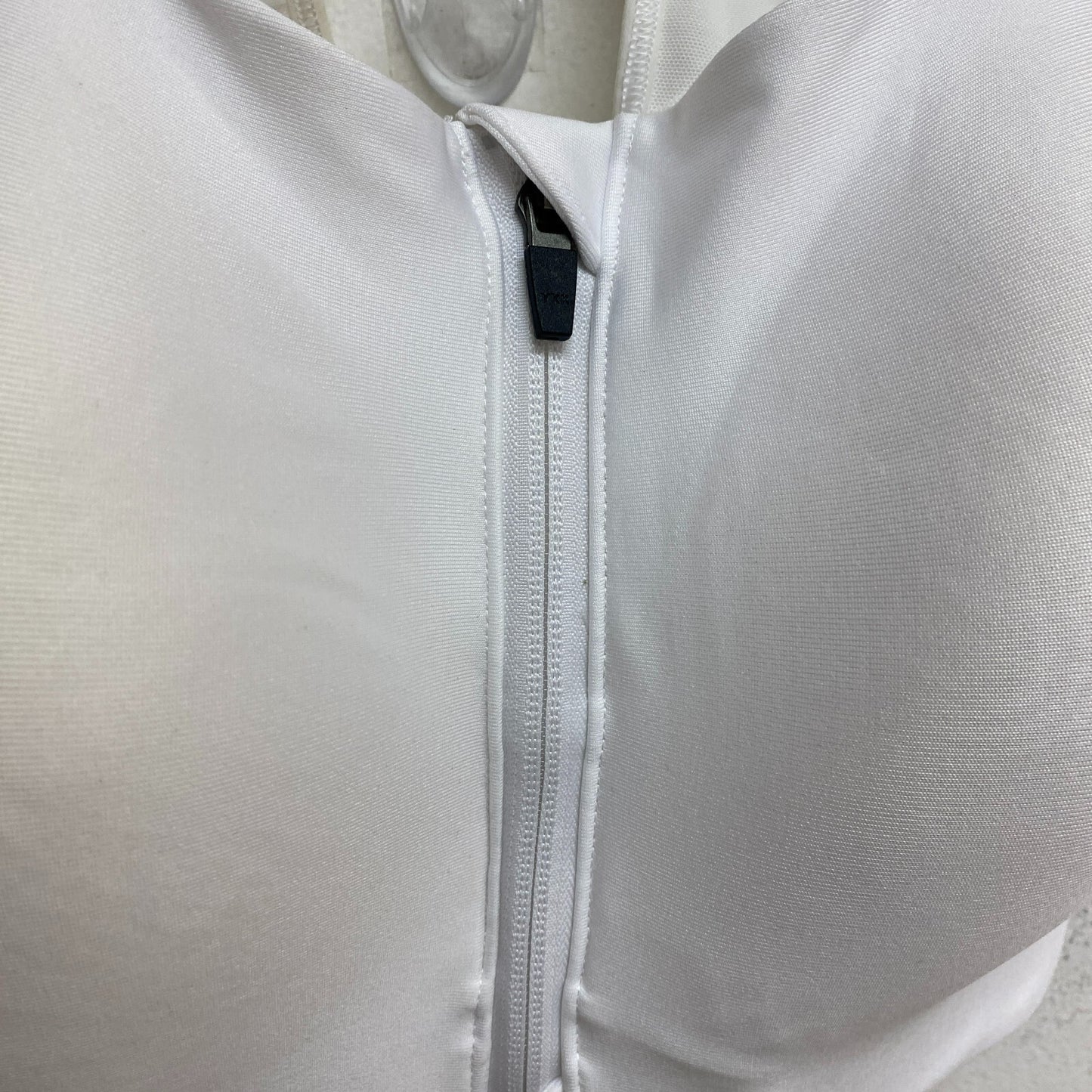 Calia Women High support Go All Out Zip Front Bra Pure White WAX17103EW