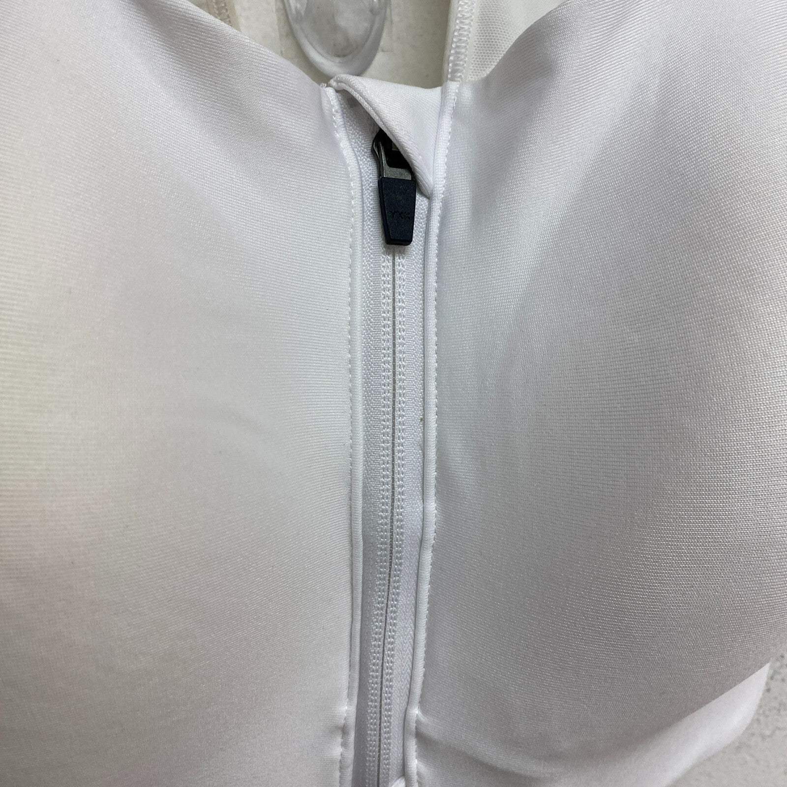 Calia Women High support Go All Out Zip Front Bra Pure White WAX17103EW