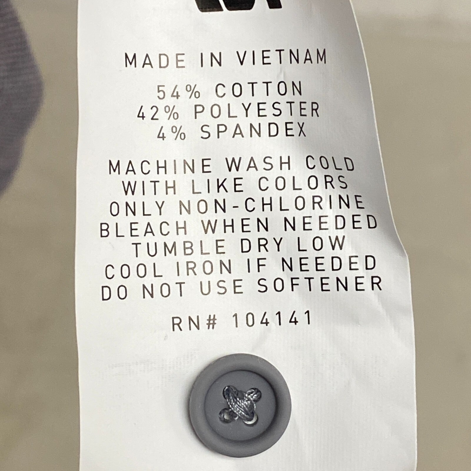 VRST Mens Short Sleeve Button Down Shirt Tinted Grey Heather MAX200333 BRAND NEW