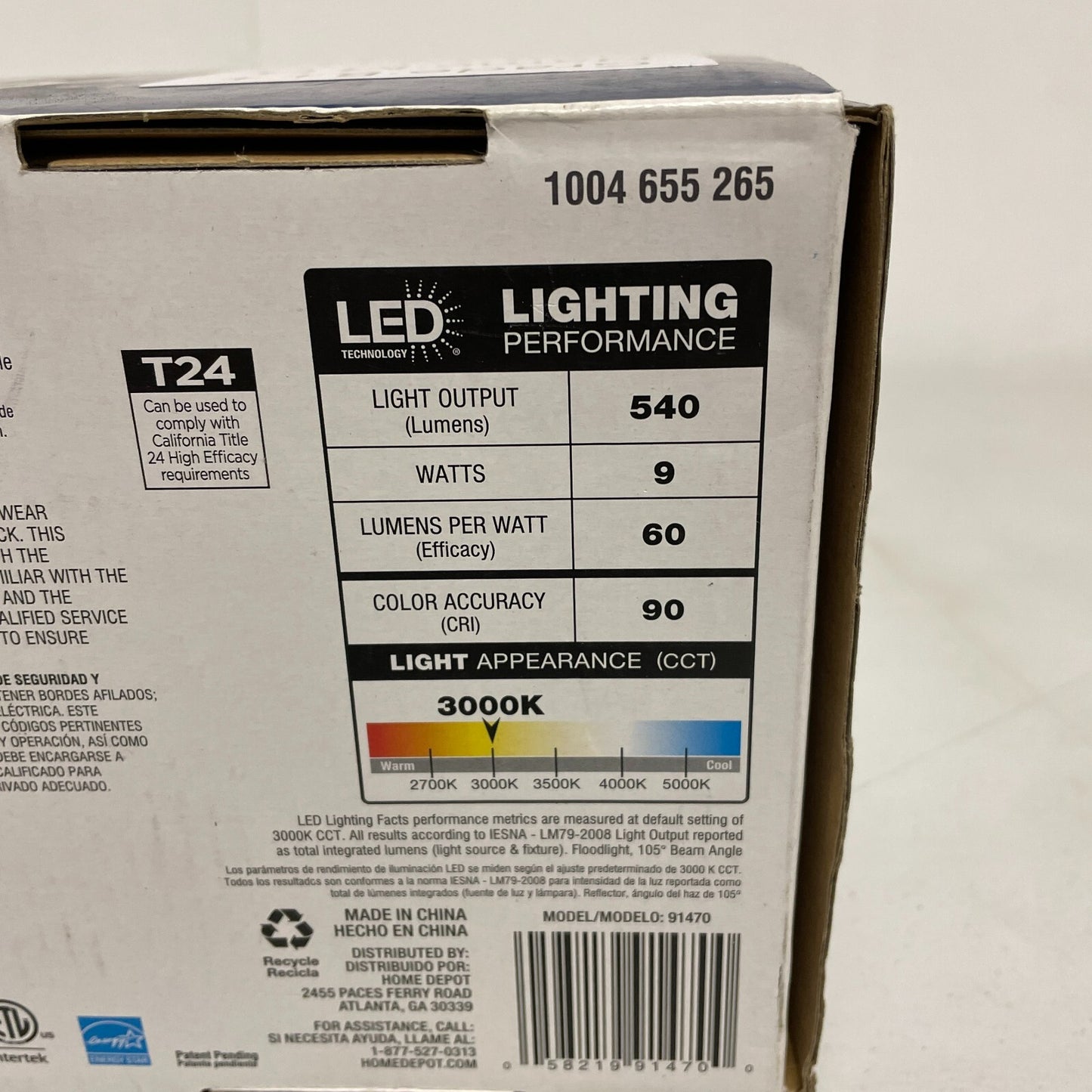 Commercial Electric 91470 4″ Color-Selectable Recessed LED Kit 3-pack ,,,,,,,,,,