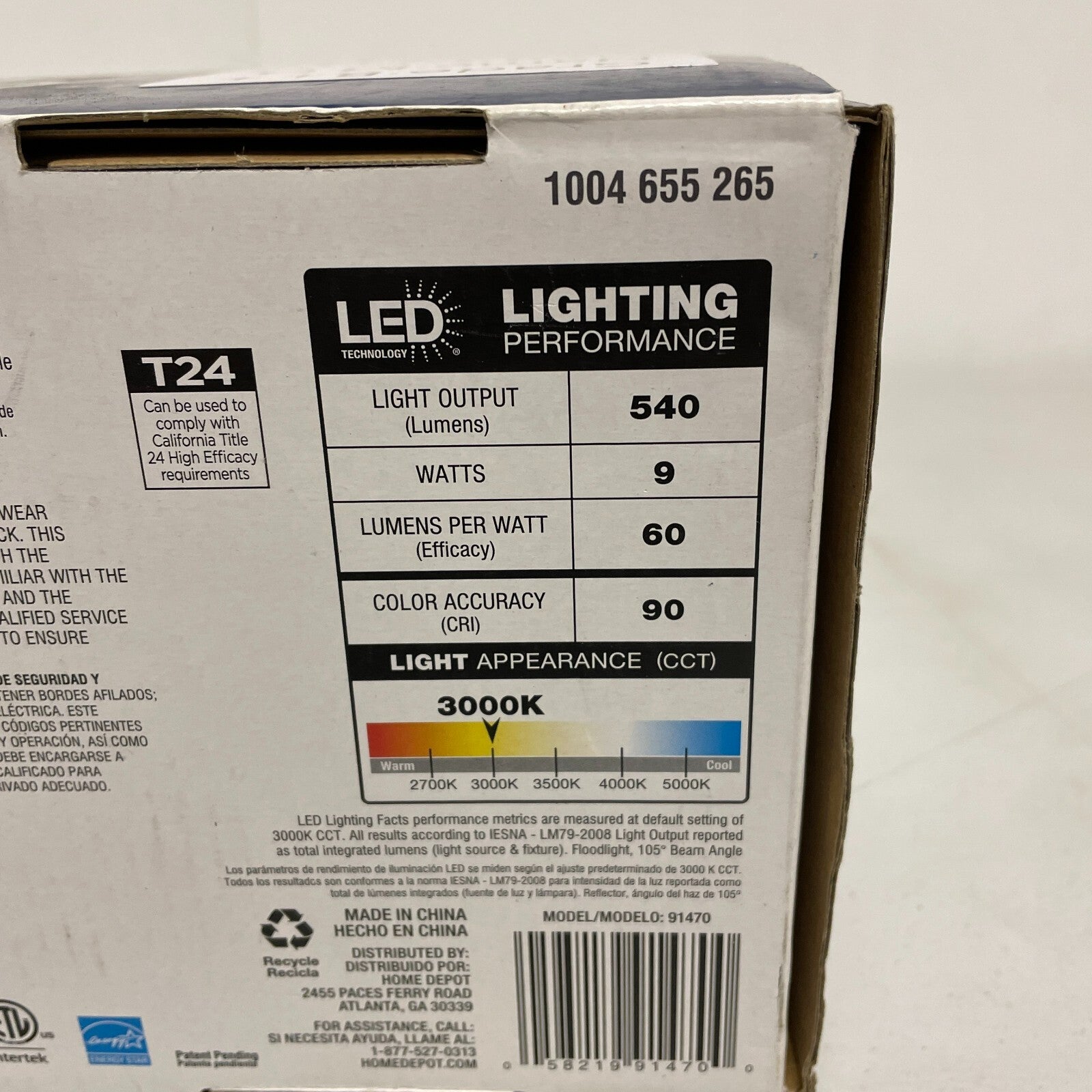 Commercial Electric 91470 4″ Color-Selectable Recessed LED Kit 3-pack ,,,,,,,,,,