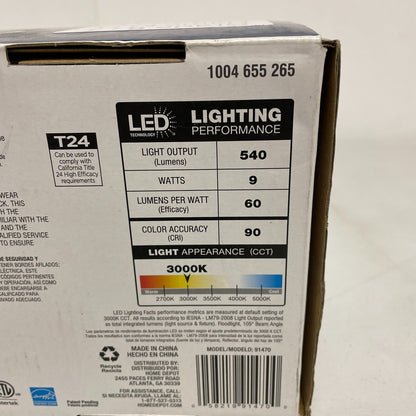 Commercial Electric 91470 4″ Color-Selectable Recessed LED Kit 3-pack ,,,,,,,,,,