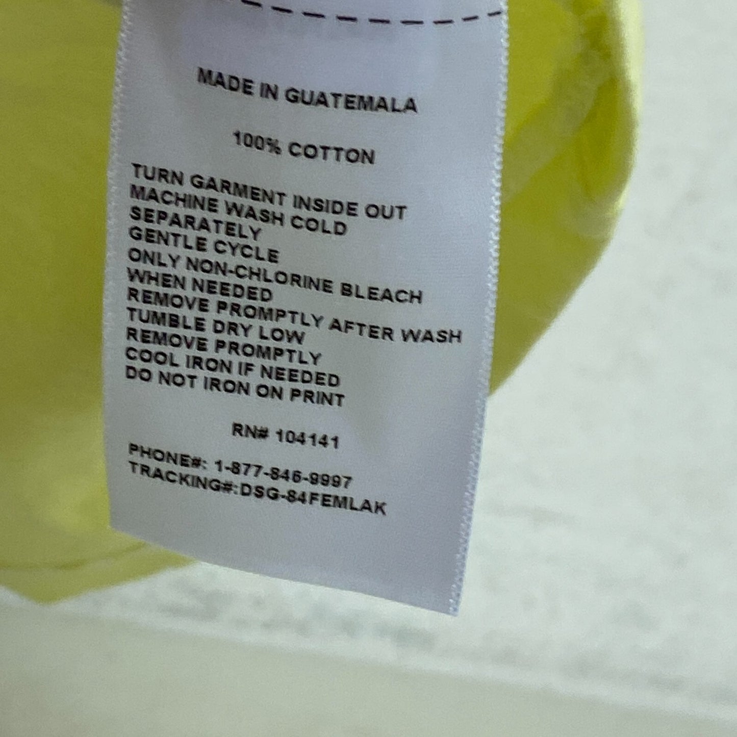 DSG Girls Everyday Relaxed BF Graphic Muscle Tank Lemon Twist Wild  DAG13124W