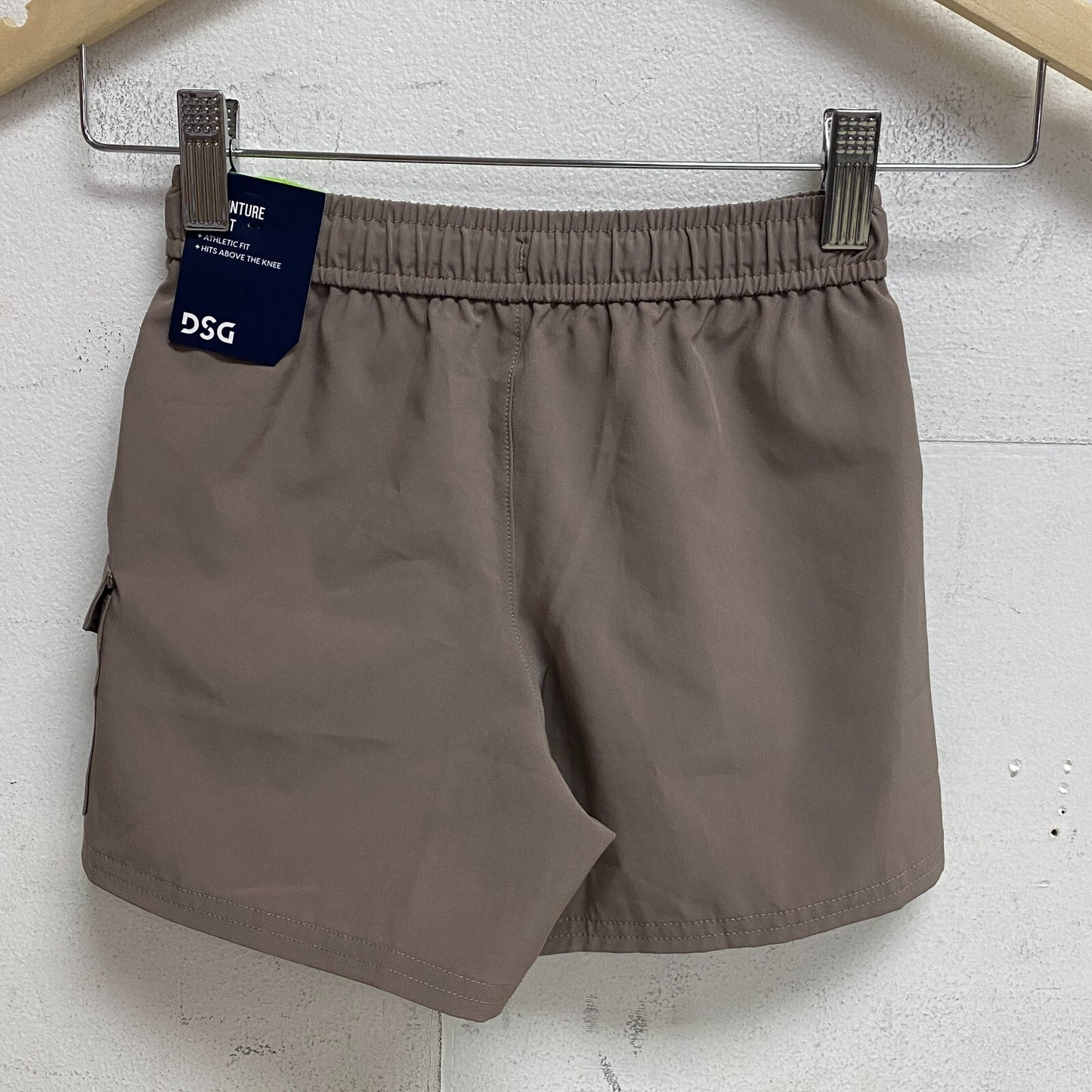 DSG Boys' Adventure Shorts Warm Mushroom Solid Summer Stylish Trendy DAB22102