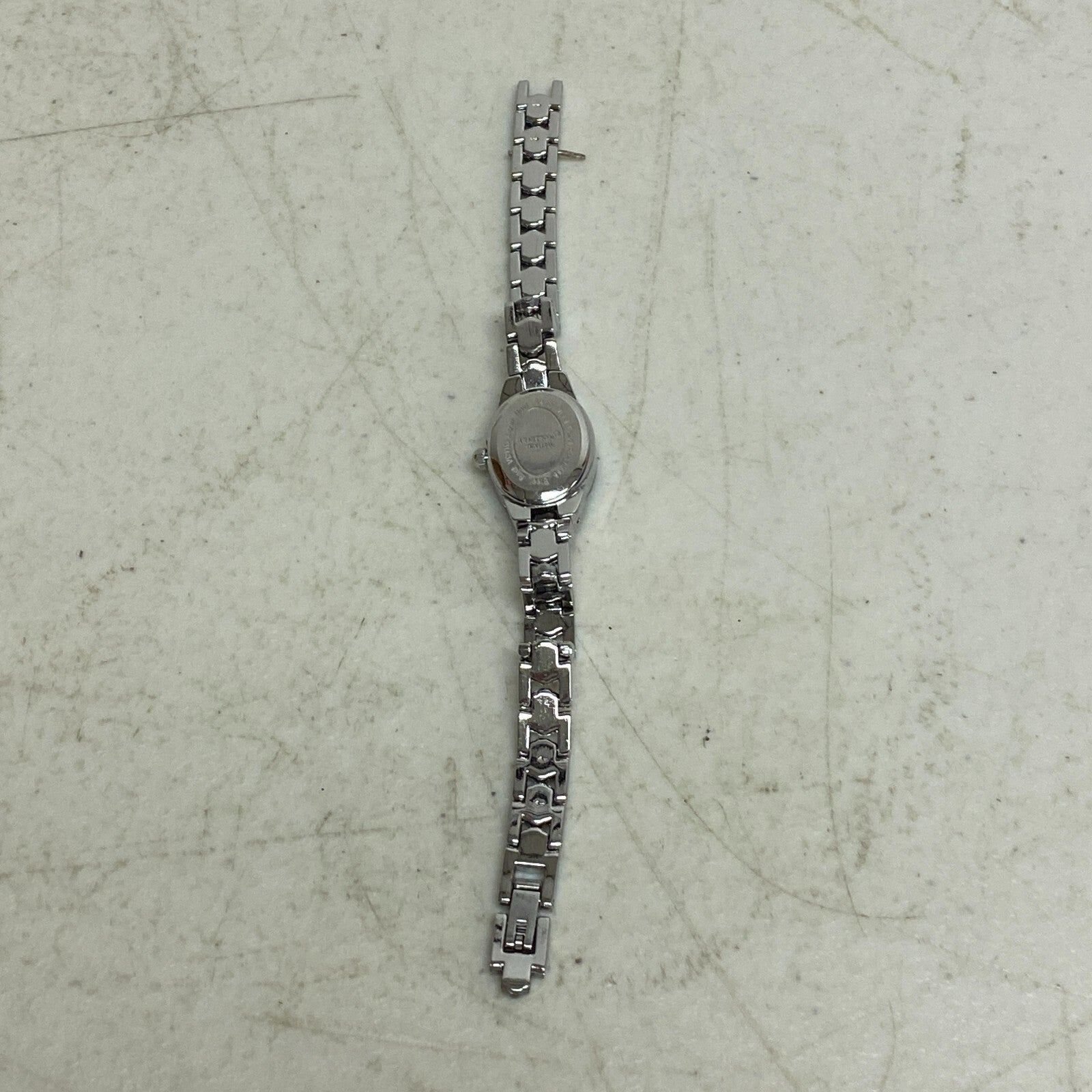 ARMITRON 75/3313SV Blue Dial Quartz Analog Women's Watch Sz. 7 1/4" New Battery