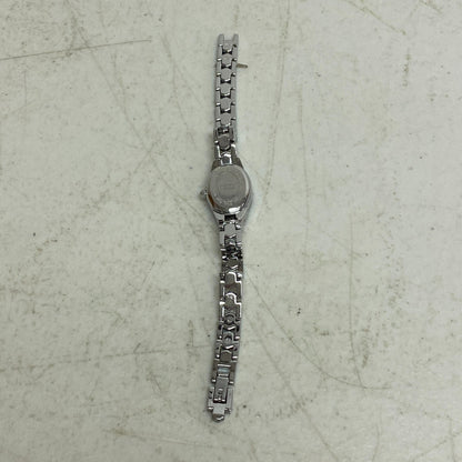 ARMITRON 75/3313SV Blue Dial Quartz Analog Women's Watch Sz. 7 1/4" New Battery