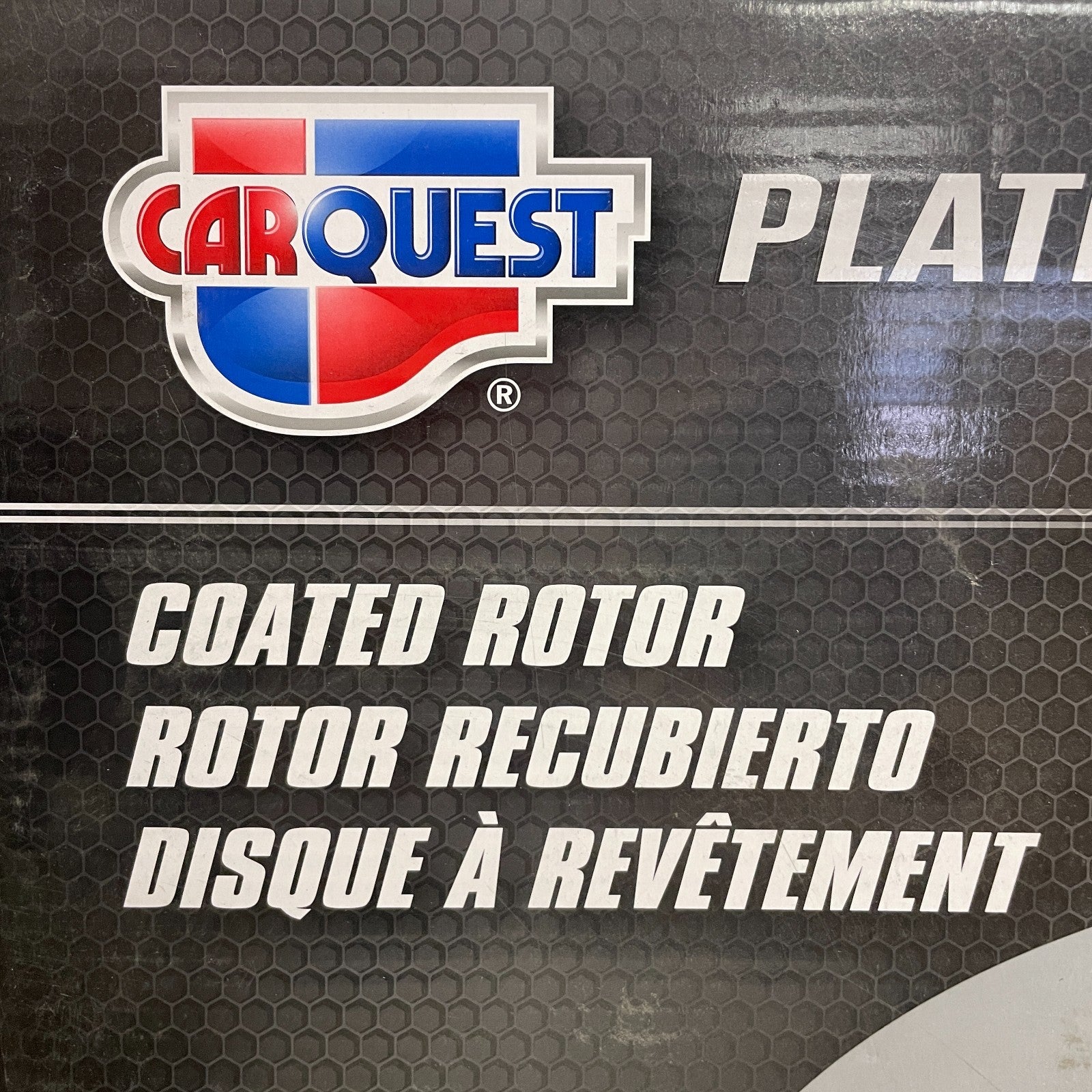 Carquest Premium YH539668C Painted Brake Rotor