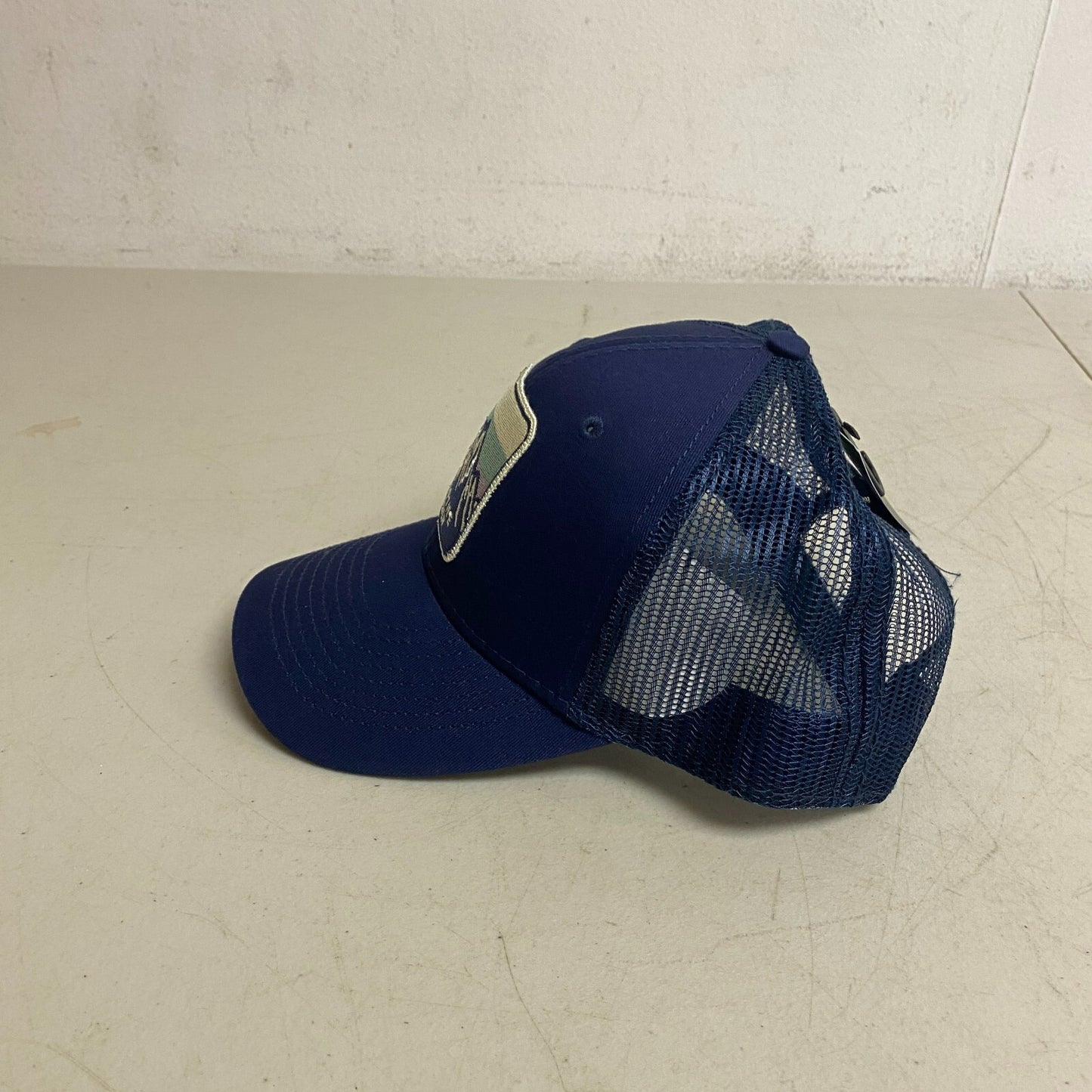 Alpine Design AD Washed Mesh Trucker Cap Navy ADMA8015