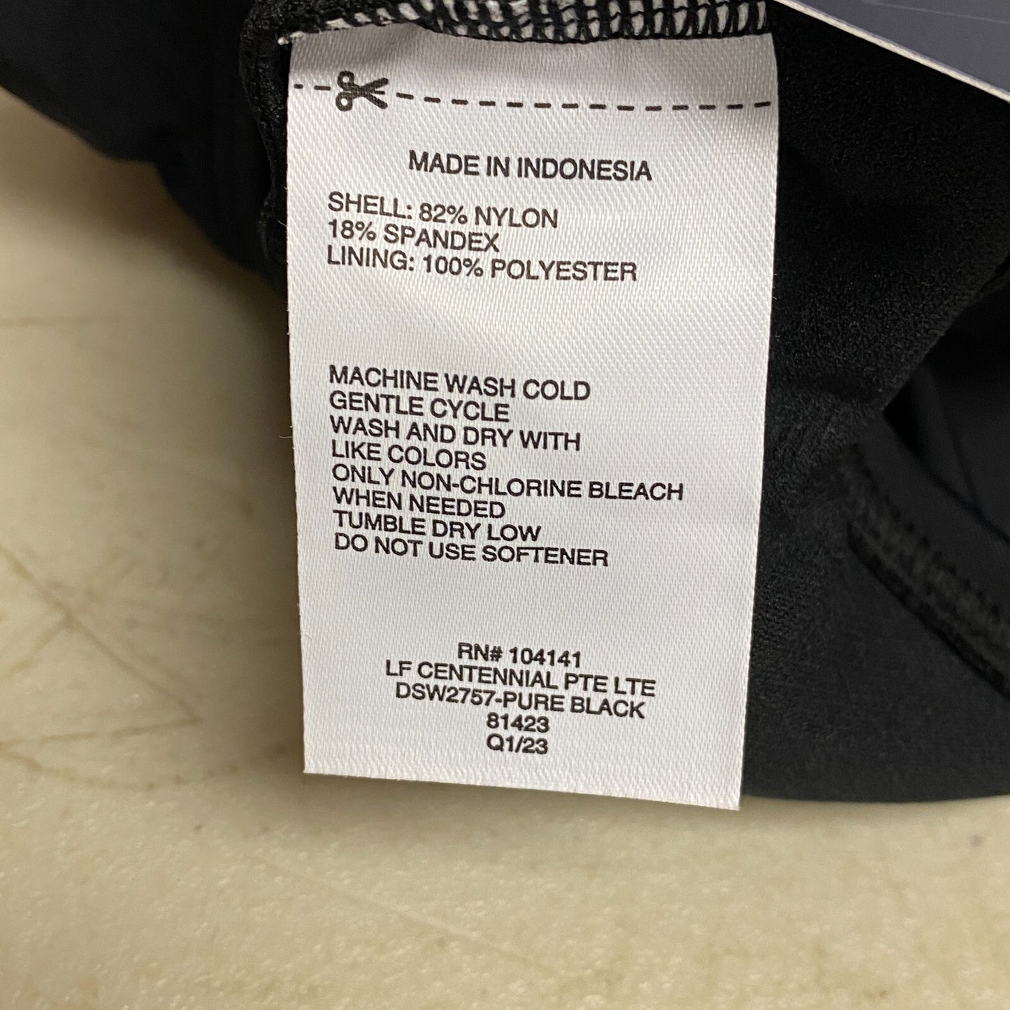 DSG Women's Relaxed Skylar Printed Swim Top Halter Neck Pure Black DSW2757PRT