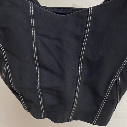 Calia Womens Made To Ply Seam ESSN LL Pure Black Solid Stylish WAX37232