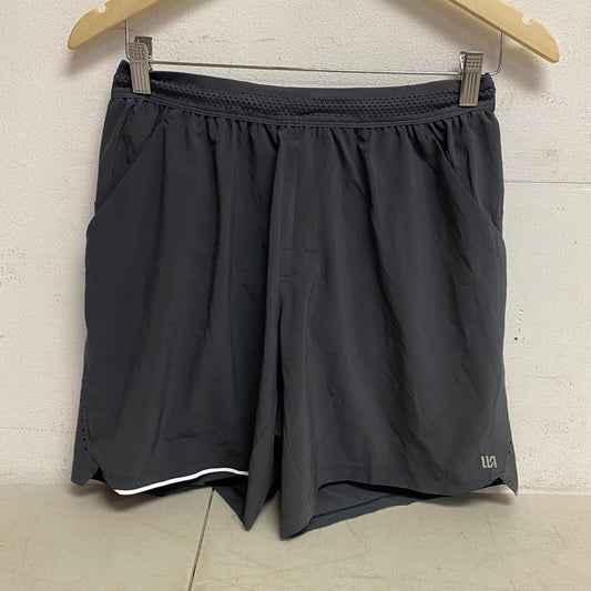 VRST Men's Enthusiast 7" Relaxed trendy Run Short Graphic Charcoal MAX100421