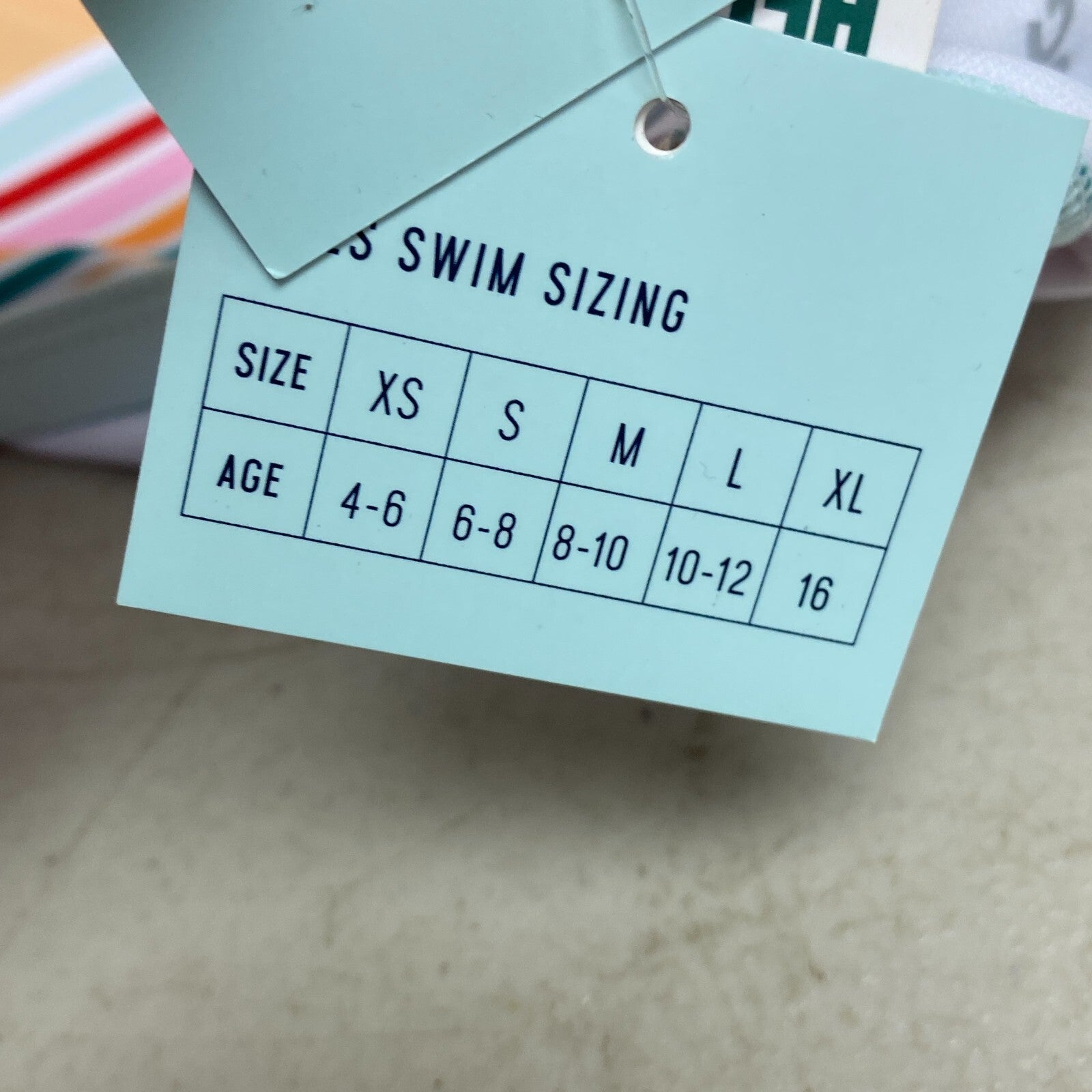 DSG Girls Core Swim Colorful Top Spaghetti Straps Popsicle Stripe DSG8110 New