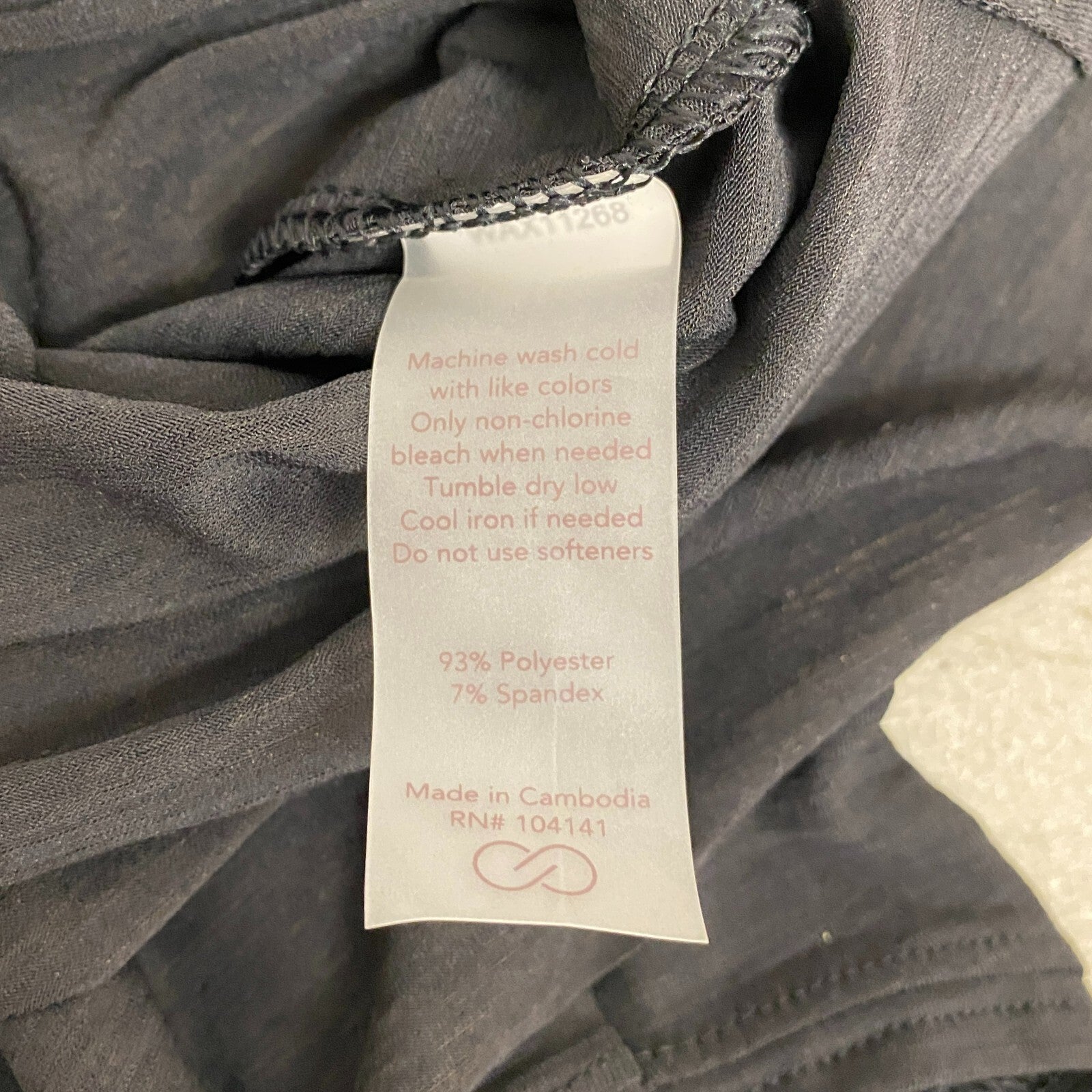 CALIA WOMEN'S Trapeze Performance Tank Pure Black Sleeveless Solid WAX11268