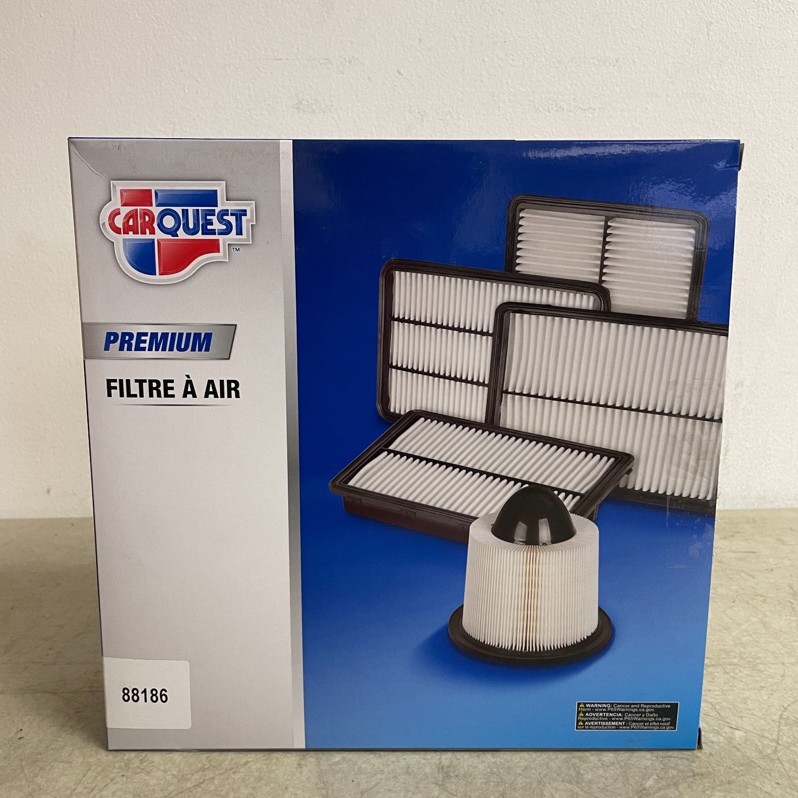 Carquest 88186 Engine Air Filter 99% Filtration 9.57″ OD × 1.42″ Thick