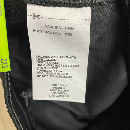 DSG Boys Mesh Training Pant Pure BLack Solid DAB11105