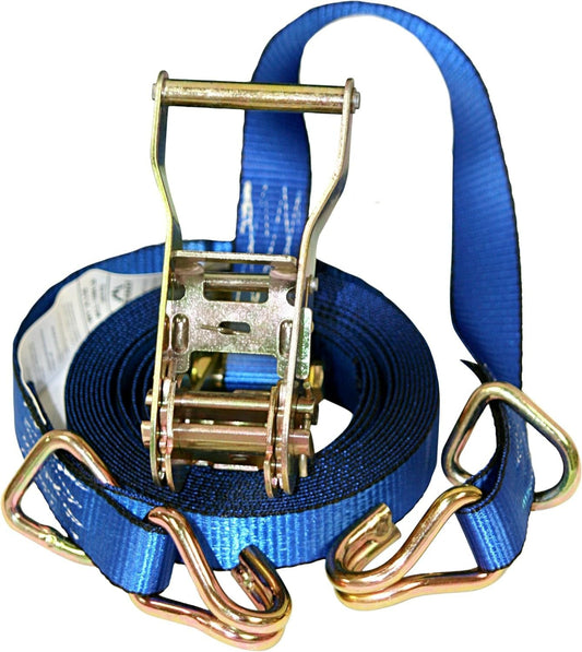 EVEREST S1027 1" x 16' Ratchet Tie-Down Strap 1,000 lb WLL 3,000 lb Break Streng