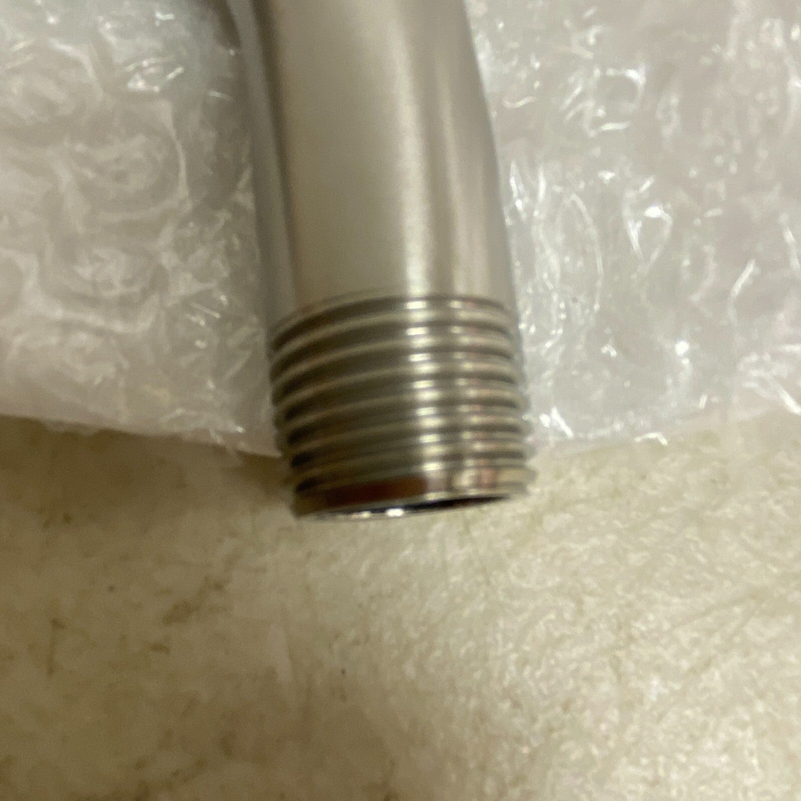 Signature Hardware 12" Wall-Mount Rainfall Shower Arm - Brushed Nickel