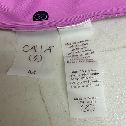 Calia Womens Power SculptSwim Bottom Mid Rise Geranium Purple bikini WSA22409