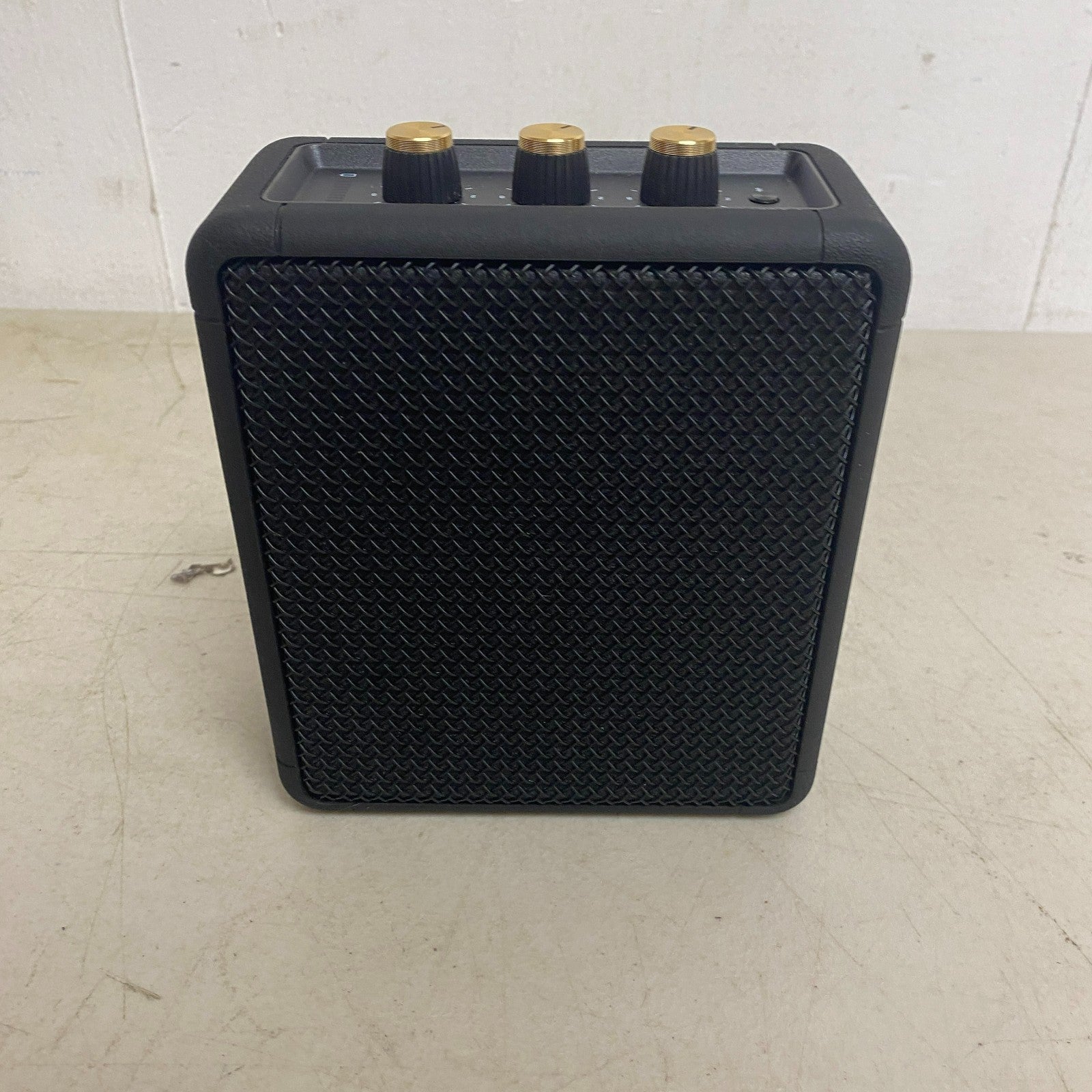Marshall Stockwell II Portable Bluetooth Speaker Black Brass