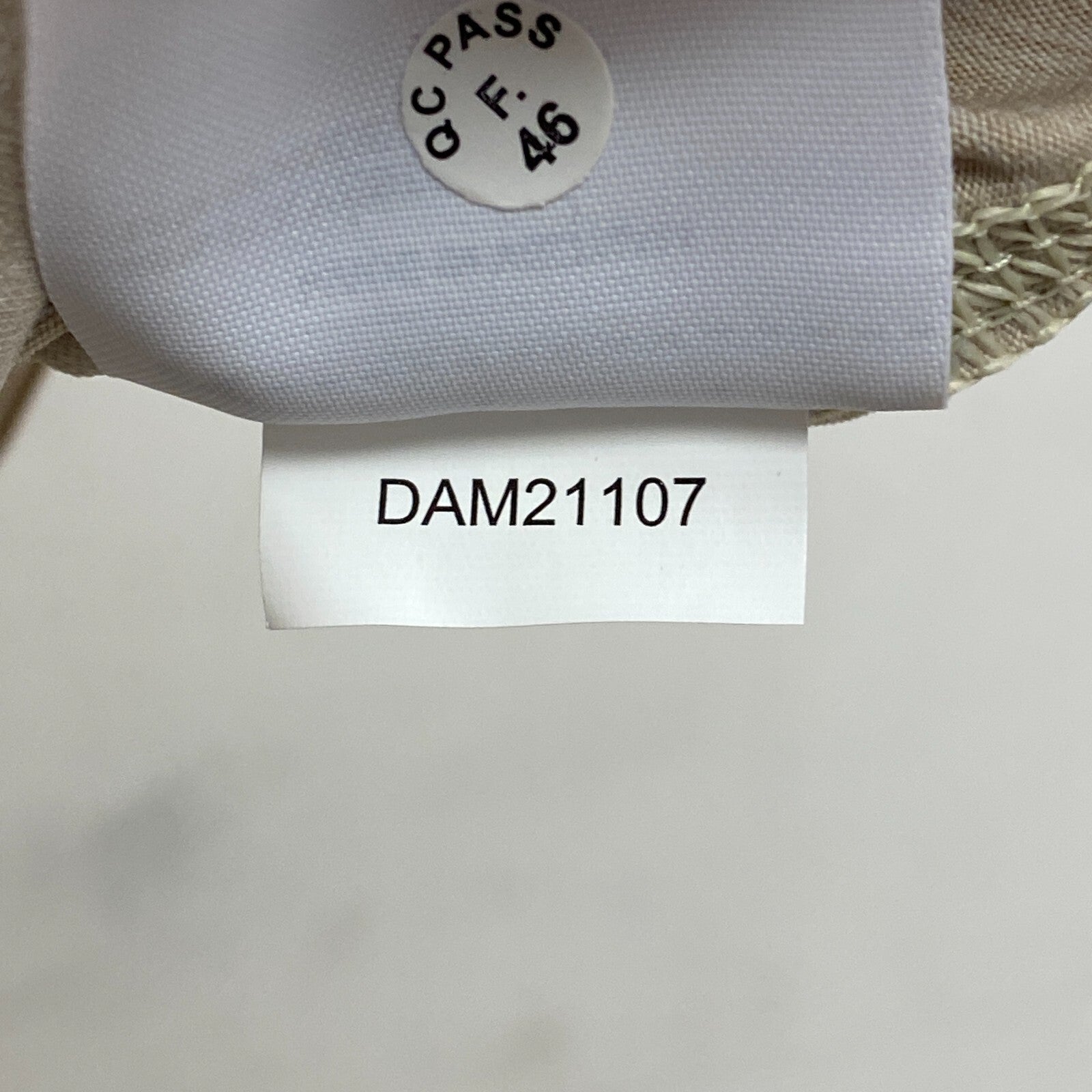 DSG Men's 365 Collection Short Sleeve Tee Light Sand/Pure White DAM21107 New!