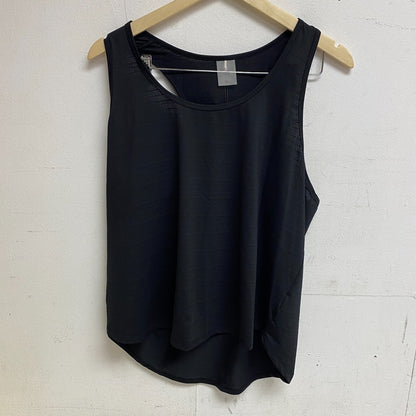 CALIA Women's  Scoop Racer Tank Designed For Run  Pure Black WAX11205X