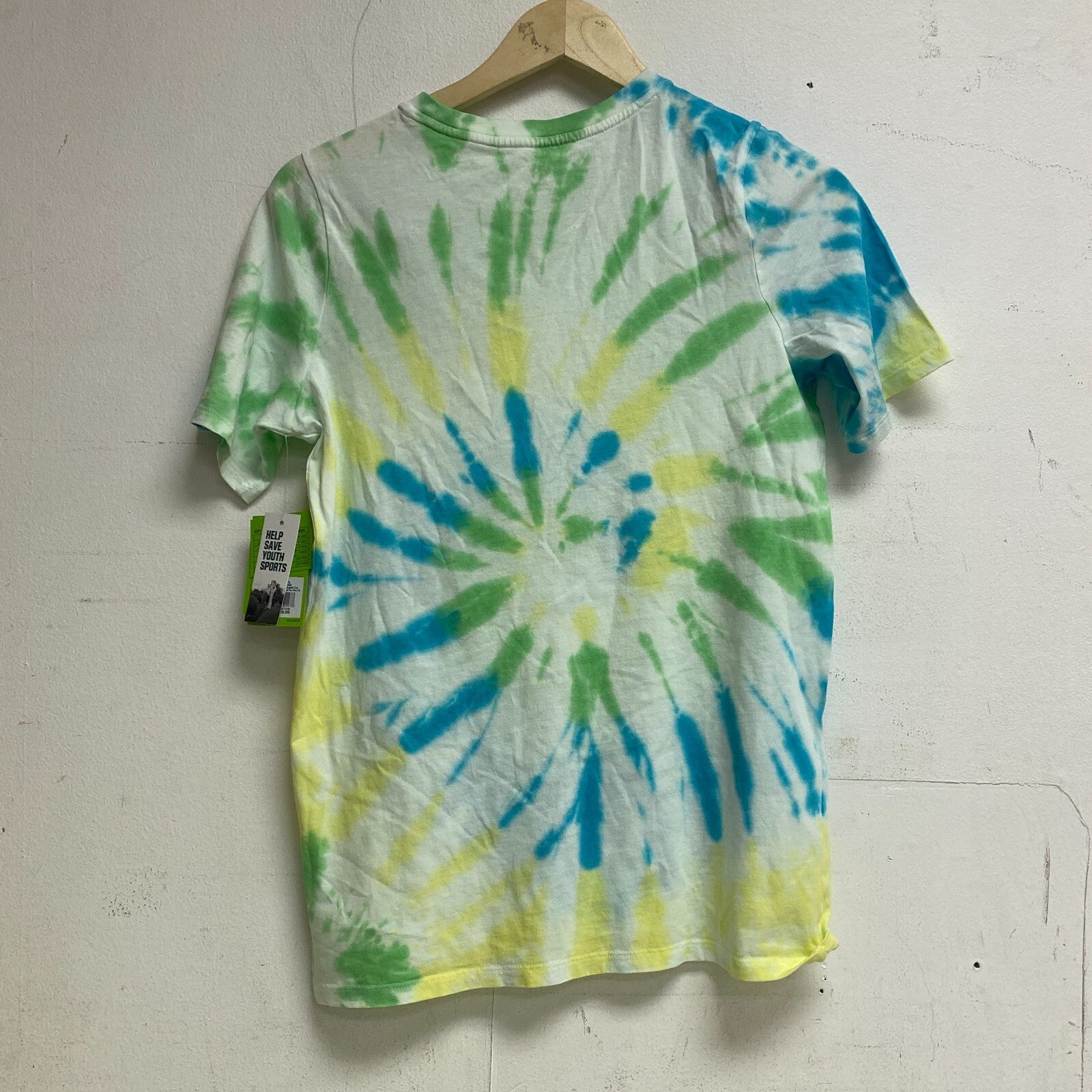 DSG Boy's SS tie-dye Graphic Tee Blue / Green / Yellow Far Out Td DAB12100