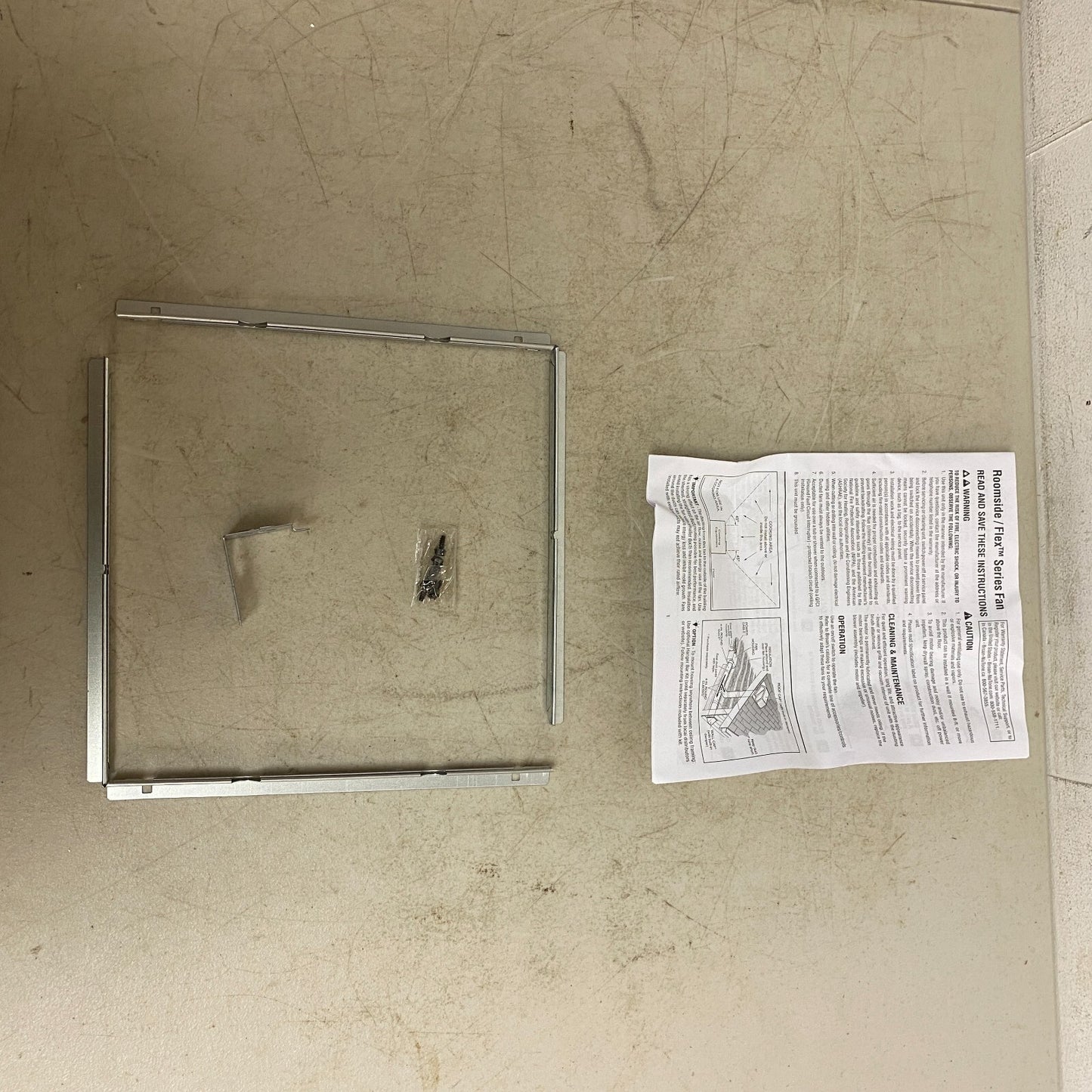 Broan 110 CFM Bathroom Ventilation Fan Fits 2" x 6" Roomside Flex Series