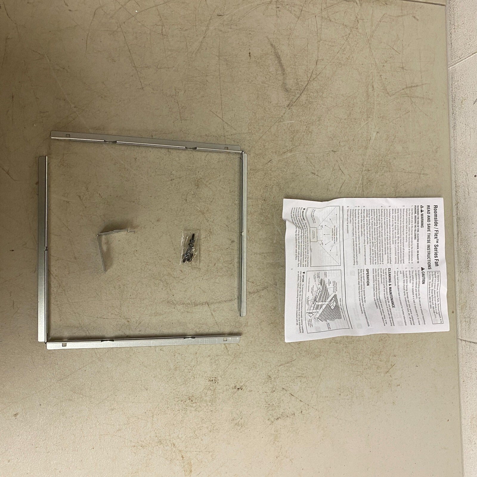 Broan 110 CFM Bathroom Ventilation Fan Fits 2" x 6" Roomside Flex Series