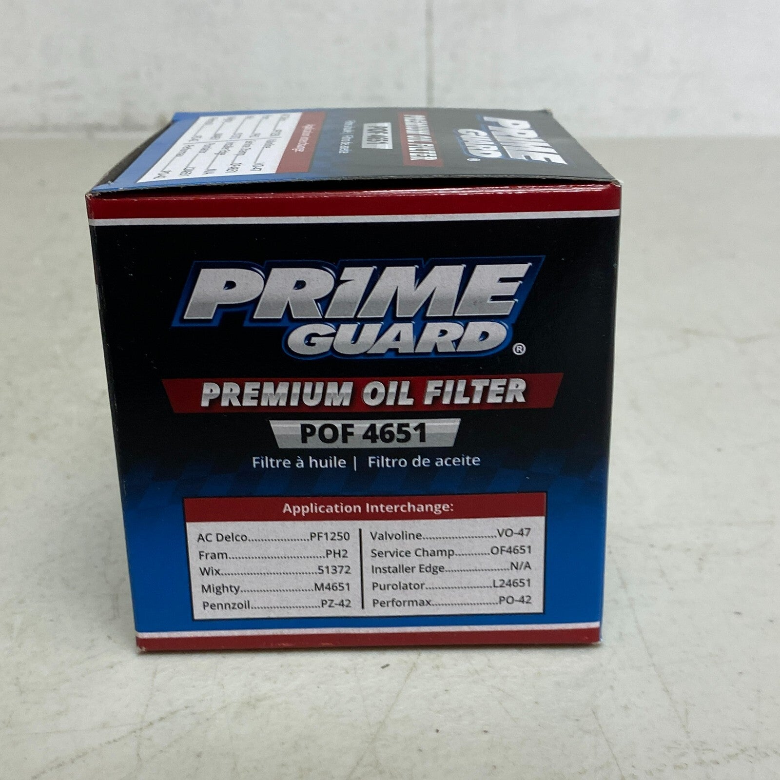 Prime Guard Premium Oil Filter POF 4651