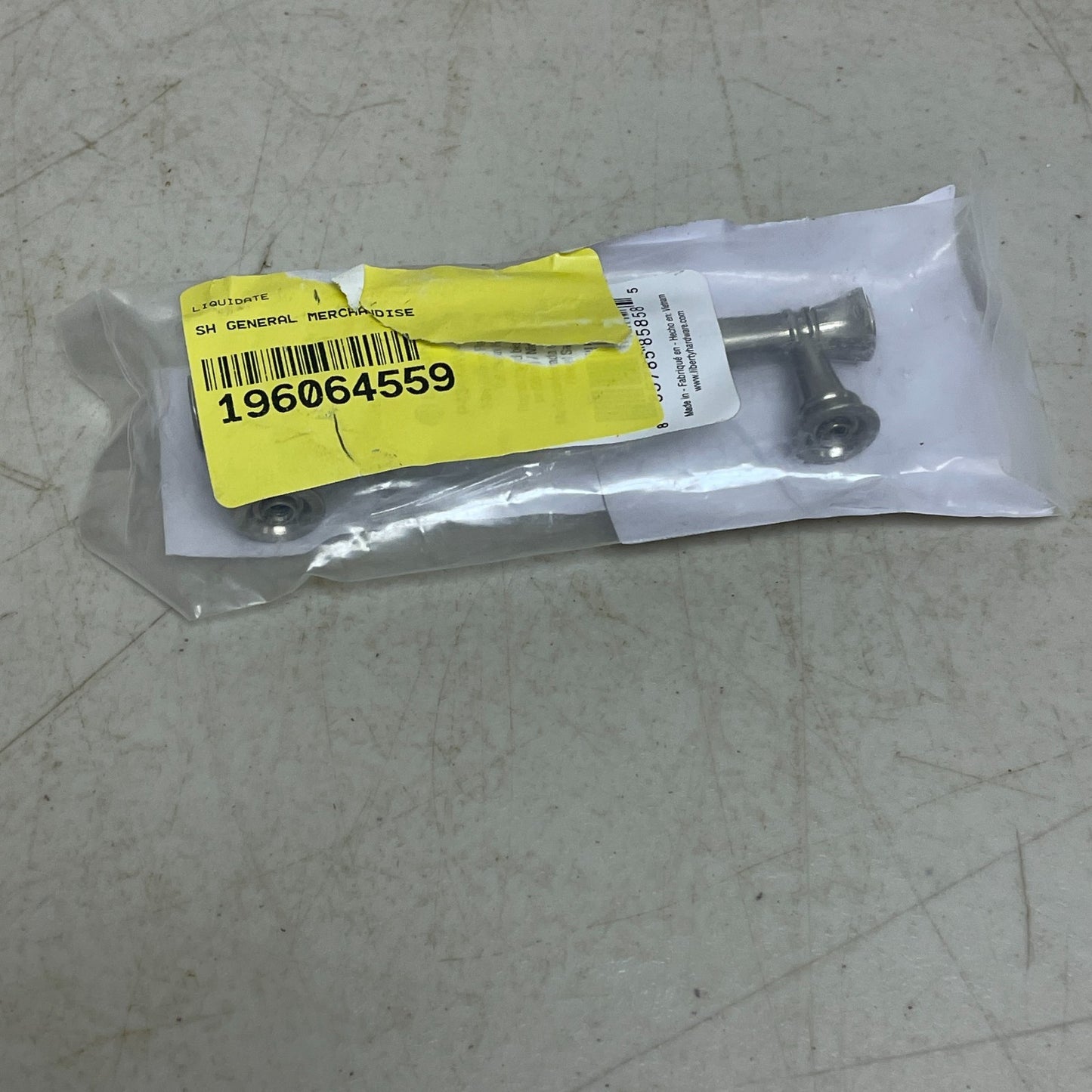 Brainerd Flared Edge 3″ Satin Nickel Rectangular Bar Pull P43473W‑SN‑C