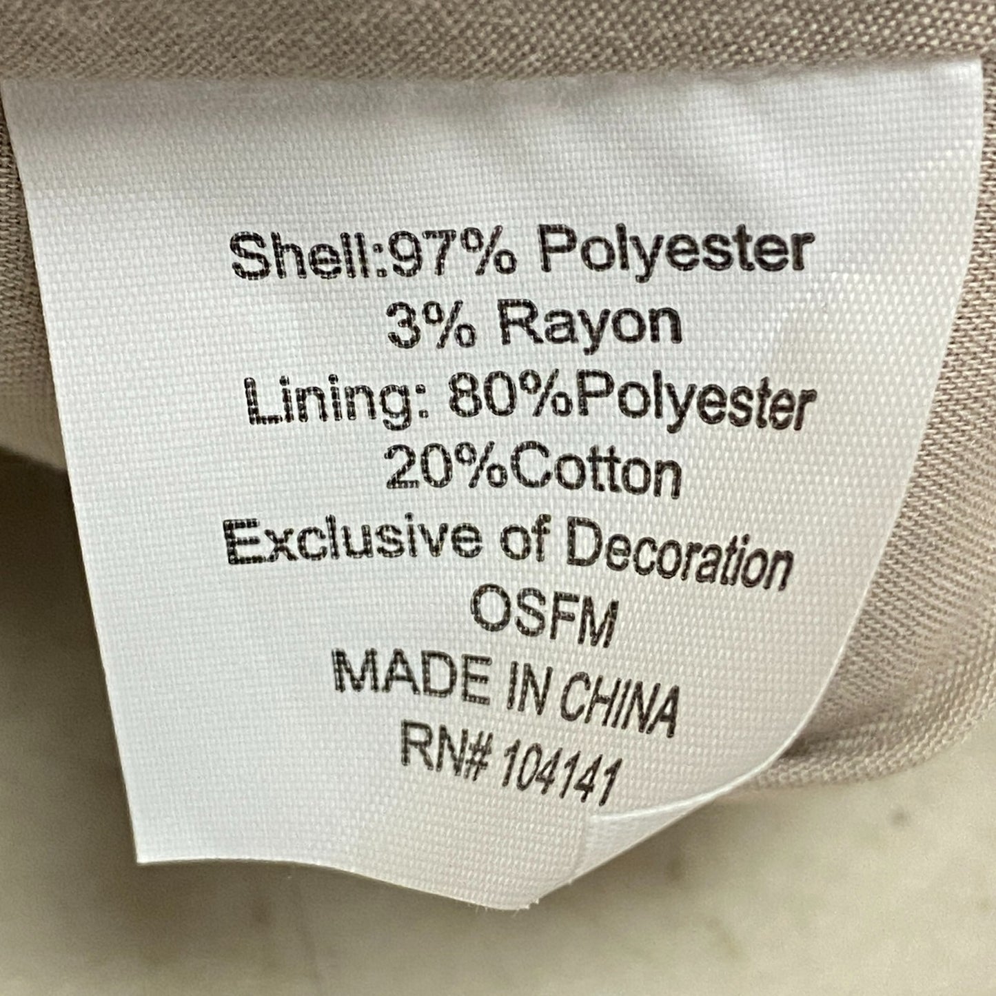 Alpine Design Women's Brushed Bucket Hat One Size Fits most Women Beige ADWA2016