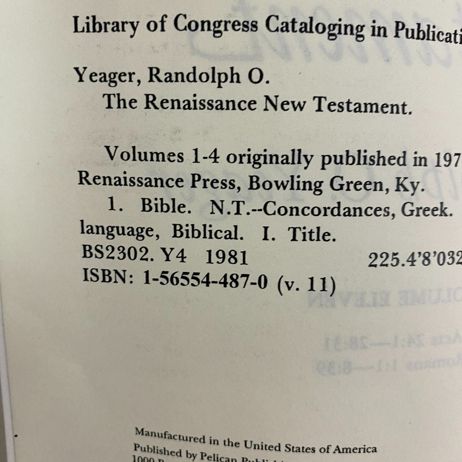 The Renaissance New Testament: Acts 24:1-28:31, Romans 1:1-8:40
