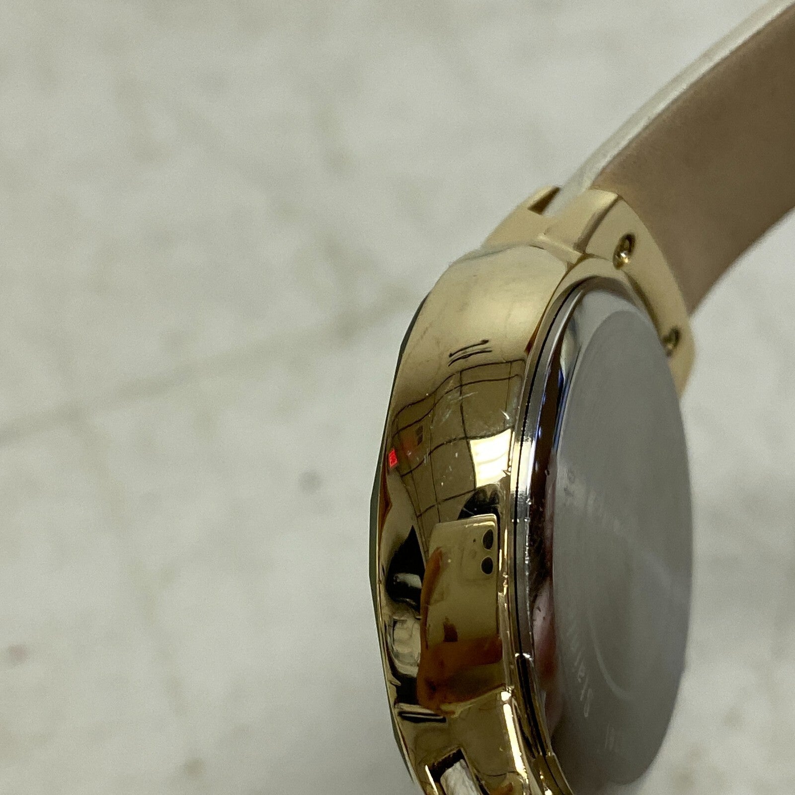 Armitron Women's Genuine Crystal Accented Leather Strap Watch, 75/5760 New!