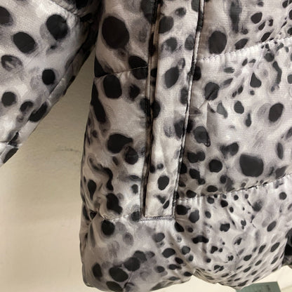 DSG Girls Insulated Puffer Jacket PRT Watercolor Dots Black DOG23501PRTA New!