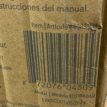 allen + roth 31.5-in W Black Steel Wood-Burning Fire Pit Black Finish