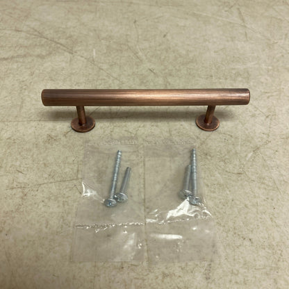 Signature Hardware 6" DIEHL ADJUSTABLE ROUND BRASS DRAWER PULL- ANTIQUE COPPER
