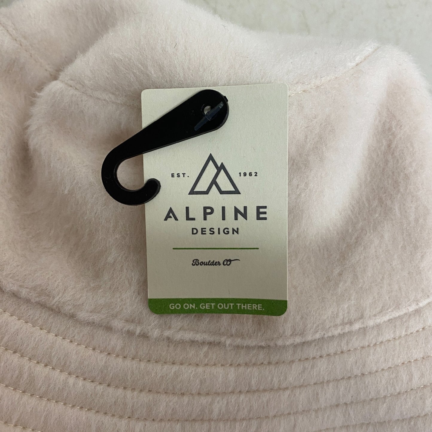 ALPINE DESIGN WOMENS AD W CUTE BRUSHED BUCKT HAT CREAM ONSIZE OSFA ADWA2016