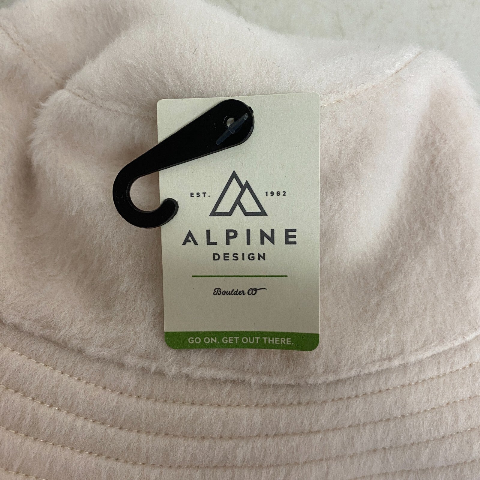 ALPINE DESIGN WOMENS AD W CUTE BRUSHED BUCKT HAT CREAM ONSIZE OSFA ADWA2016