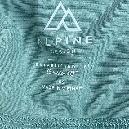 Alpine Design Womens W AD Bike Short Mineral Jade Pull On ADW13997 BRAND NEW