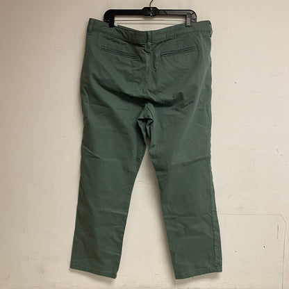 St. John's Bay Woman's Relaxed Fit Girl Pant Mid-Rise Easy Pants Size 16 Laurel