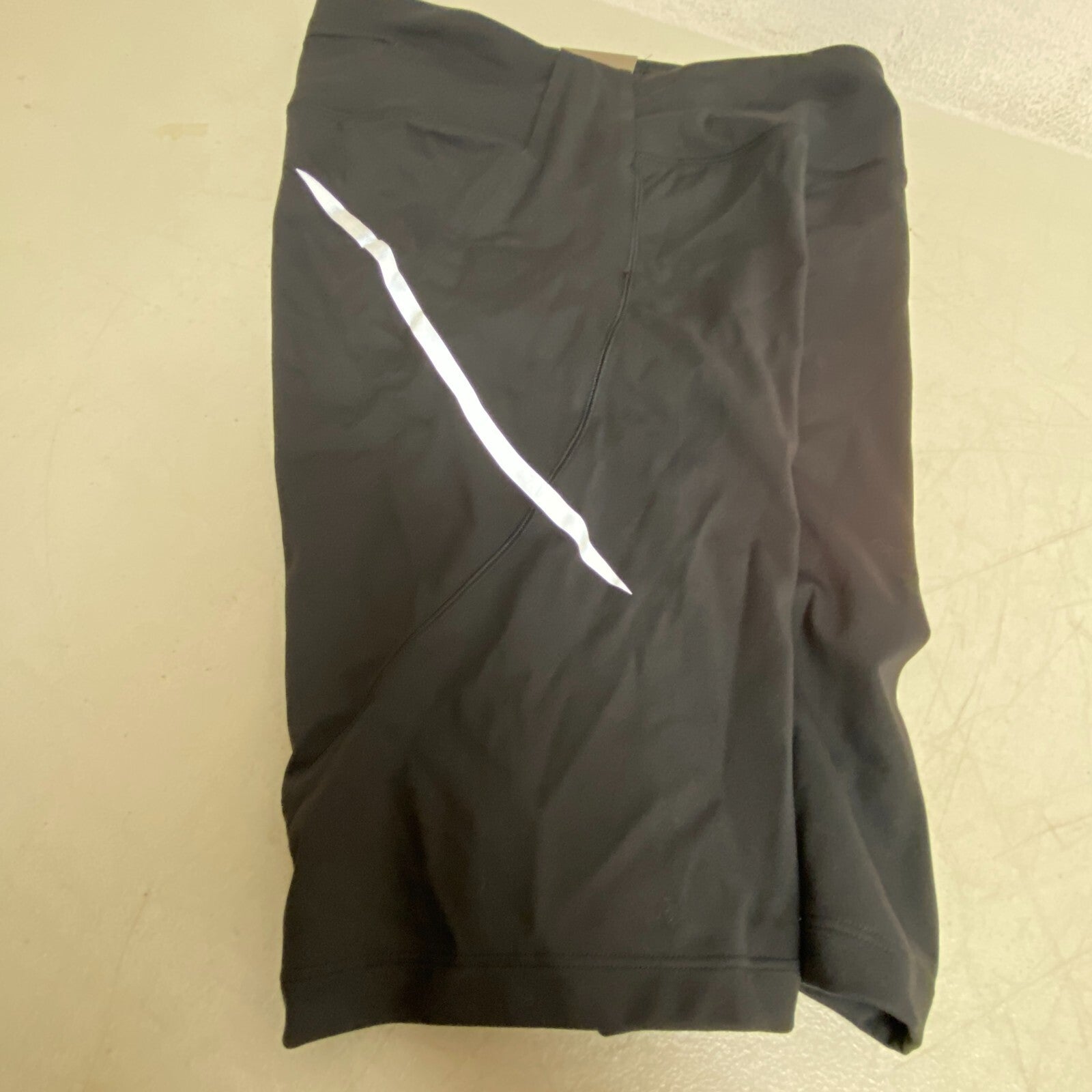 Calia Women's 10" Reflective High Rise Running /Bike Short Pure Black WAX12321