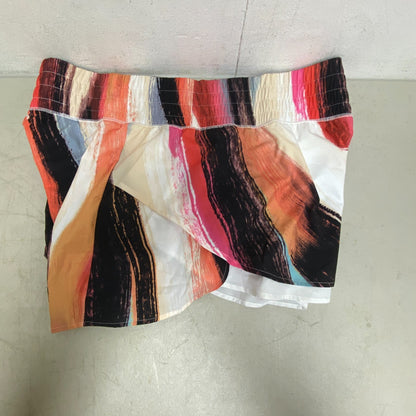 Calia Woven High Rise Petal Hem Short Artisan Hand Multi WAX12259PRT BRAND NEW