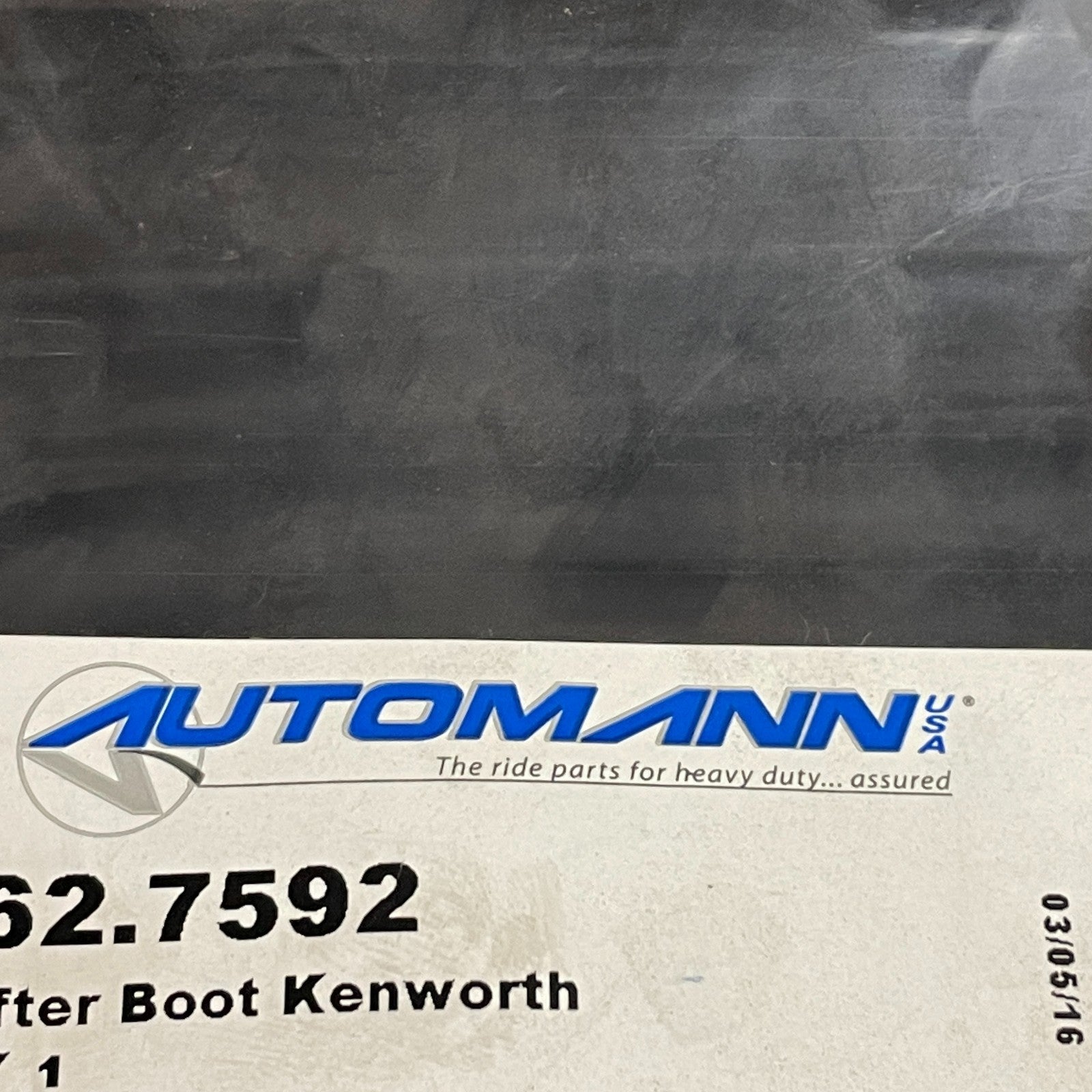 Automann Square Shifter Boot Kenworth T W Series 1999-2011 562.7592