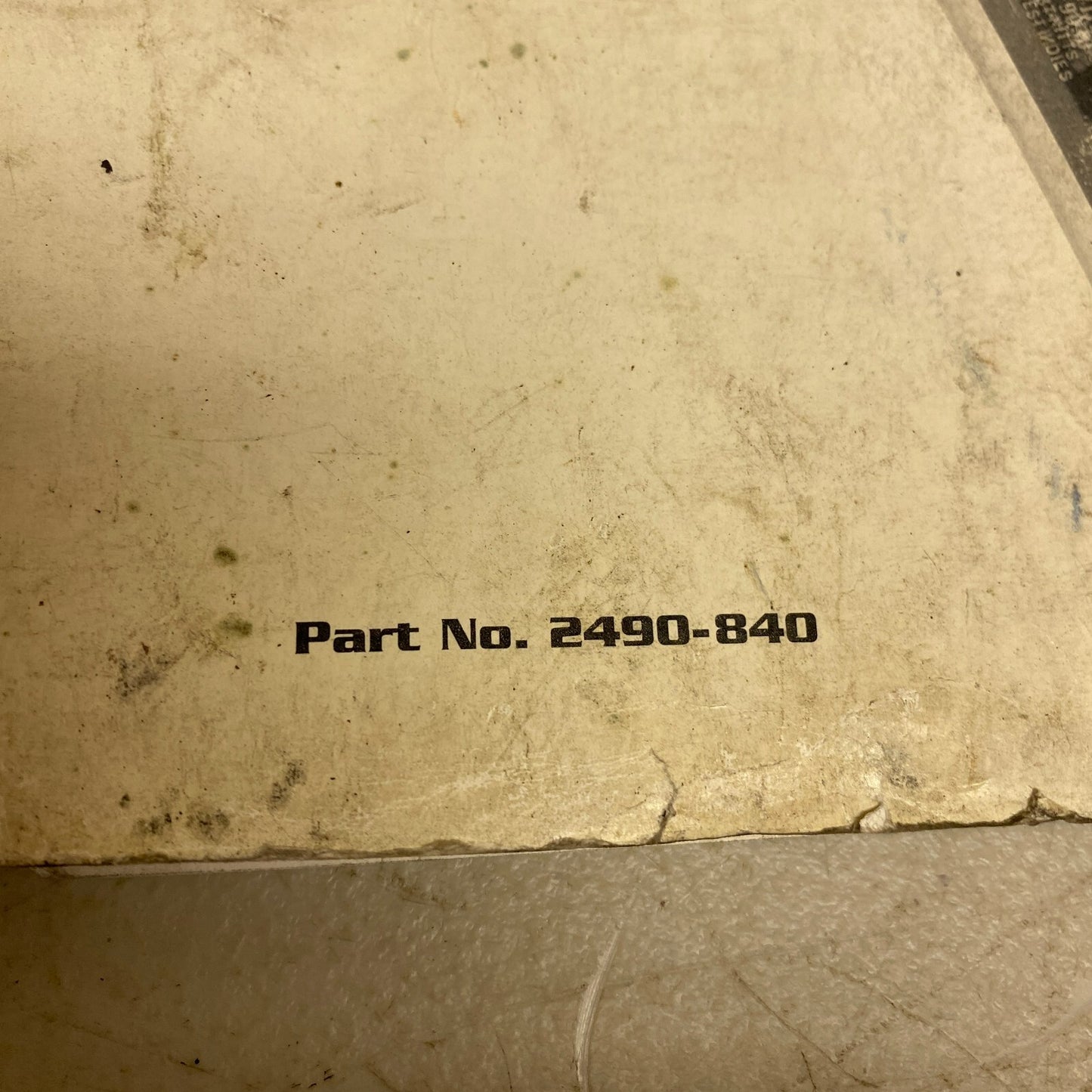 Mazda NGS Instruction Manual 2490-840 , #783-1CP