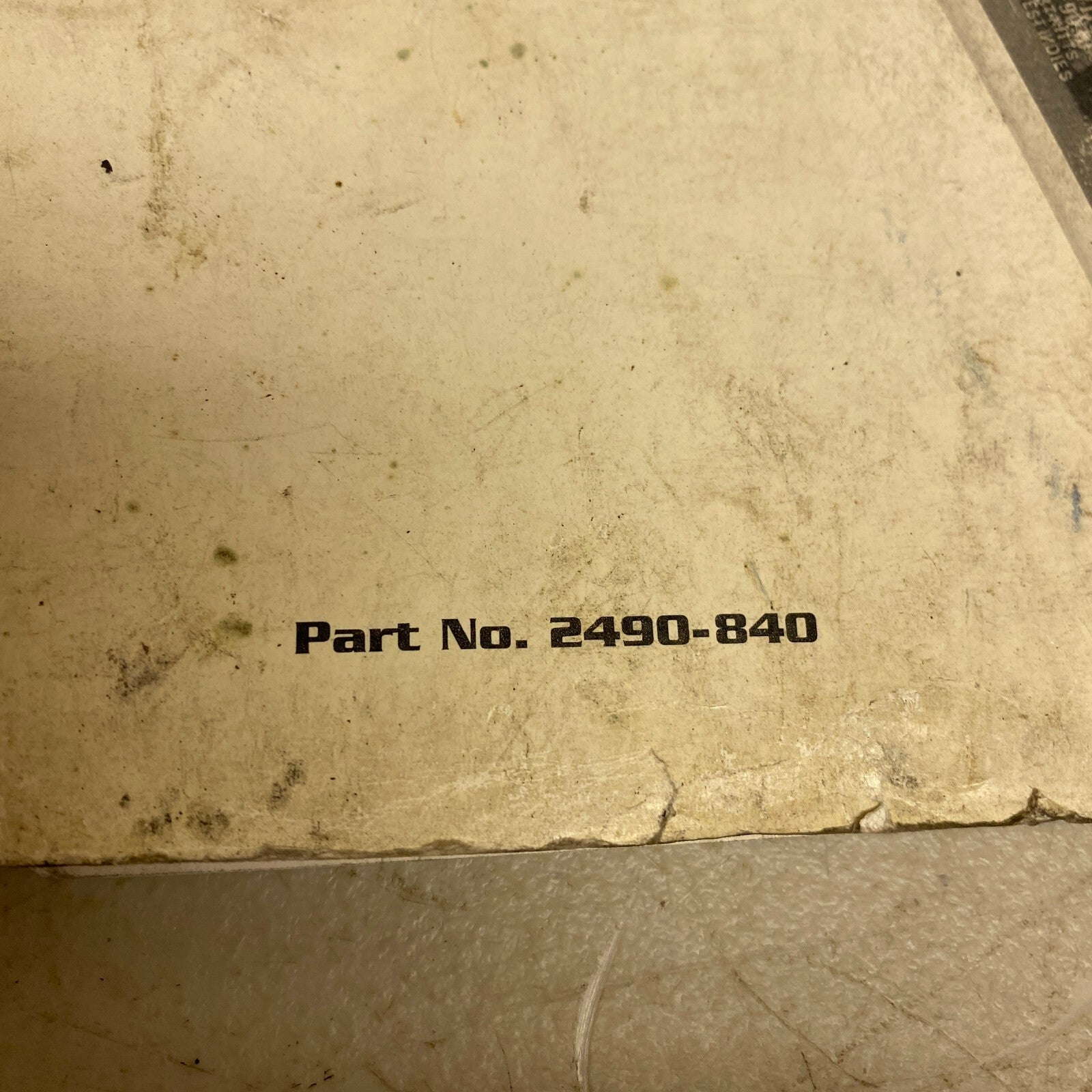 Mazda NGS Instruction Manual 2490-840 , #783-1CP